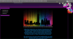 Desktop Screenshot of homohouston.com